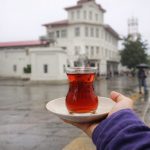 چای آلبالو جلوی میدان شهرداری رشت