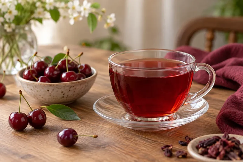 چای آلبالو در پریودی؛ آیا برای درد قاعدگی یا جلو انداختن آن مفید است؟