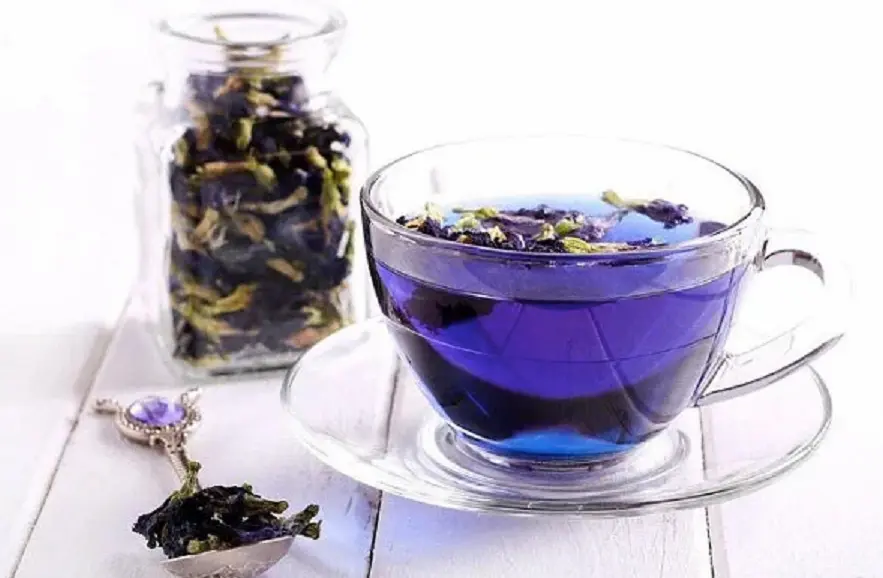 نوشیدنی آرامش بخش گل گاو زبان