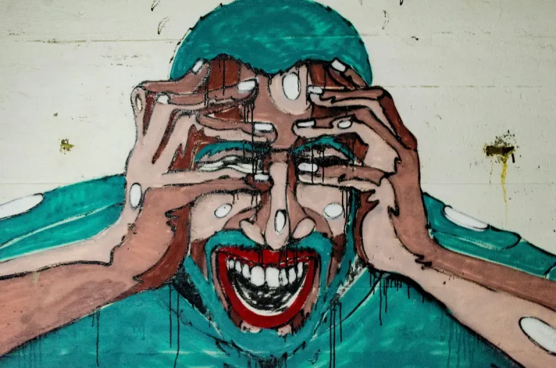نقاشی از استرس