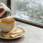 نوشیدنی جین سینگ در روز سرد زمستانی برای تقویت سیستم ایمنی