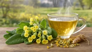 دمنوش پامچال خلط آور است
