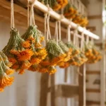 گل همیشه بهار و خواص آن برای گلودرد