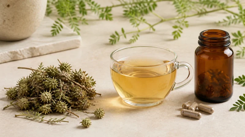 شکل‌های رایج مصرف خارخاسک شامل گیاه خشک، نوشیدنی گیاهی و مکمل