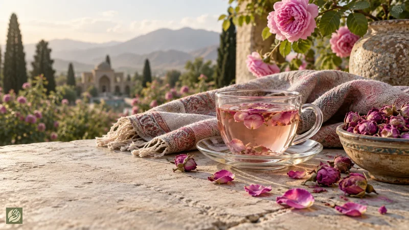 گل محمدی و دمنوش گل سرخ در بررسی علمی اثر آن بر سرفه