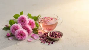 گل محمدی و دمنوش گل سرخ در بررسی علمی اثر آن بر خلق و آرامش