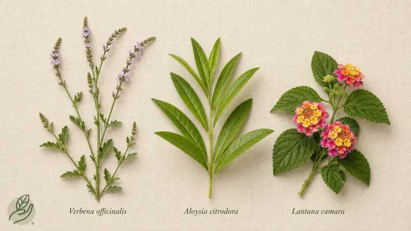 تفاوت شاهپسند دارویی Verbena officinalis با بهلیمو و لانتانا